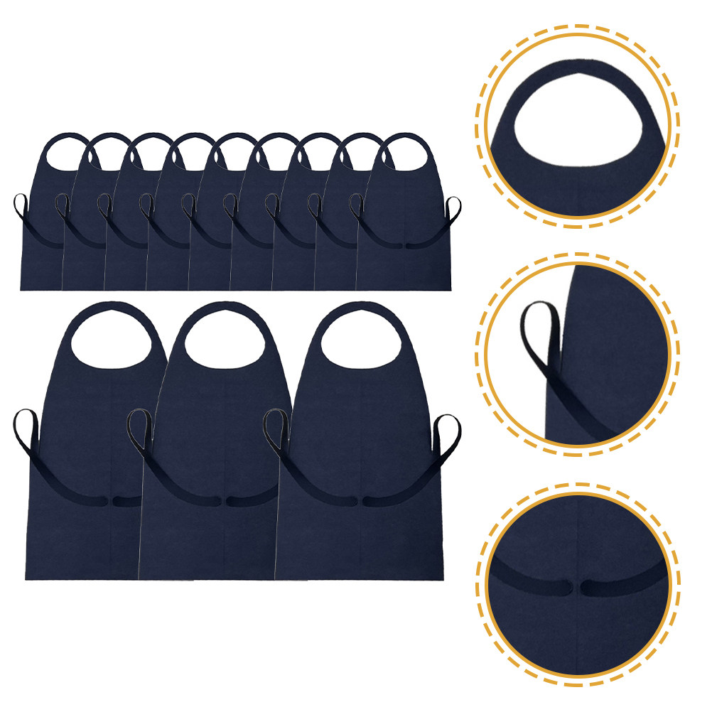 12Pcs Disposable Aprons Heavy- - Art Craft For Adults ulasan dan harga