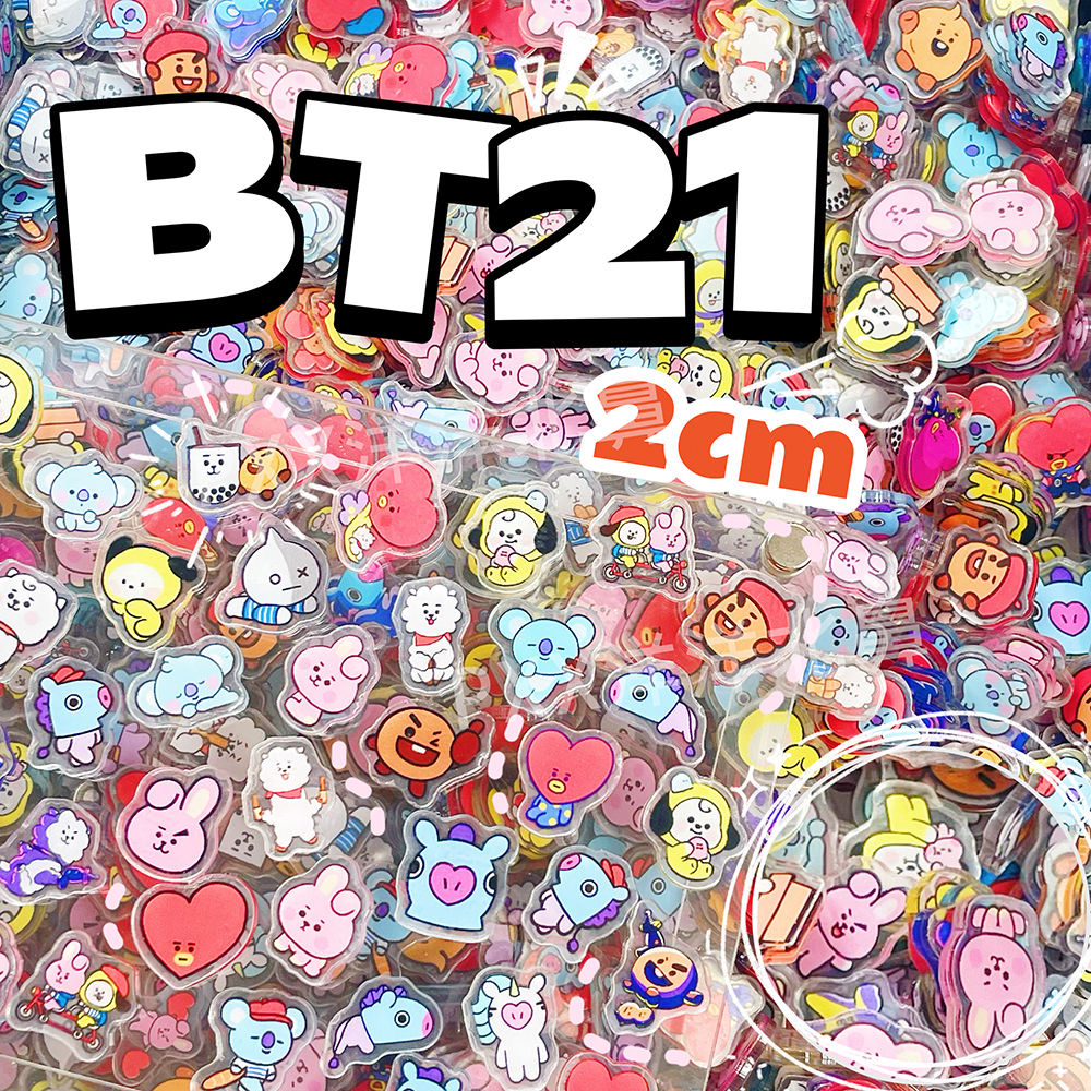 BT21 acrylic sheet DIY phone c - Art Craft Market ulasan dan harga