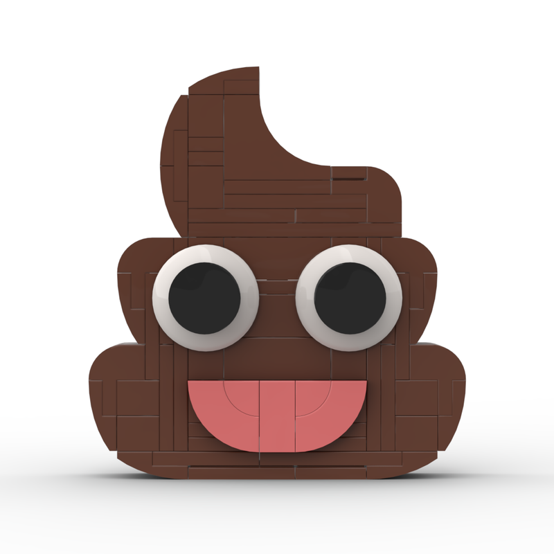 88pcs MOC Poop Emoji System Mo - Art Craft Christmas Ideas ulasan dan harga