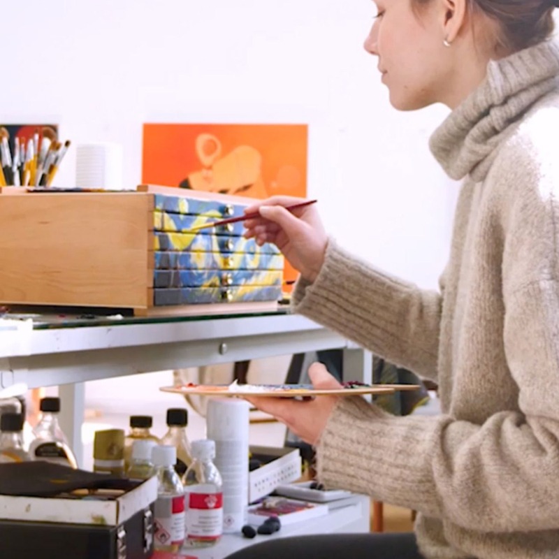 Art Studio Organizer Drawers P - Colored Pencil Professional ulasan dan harga