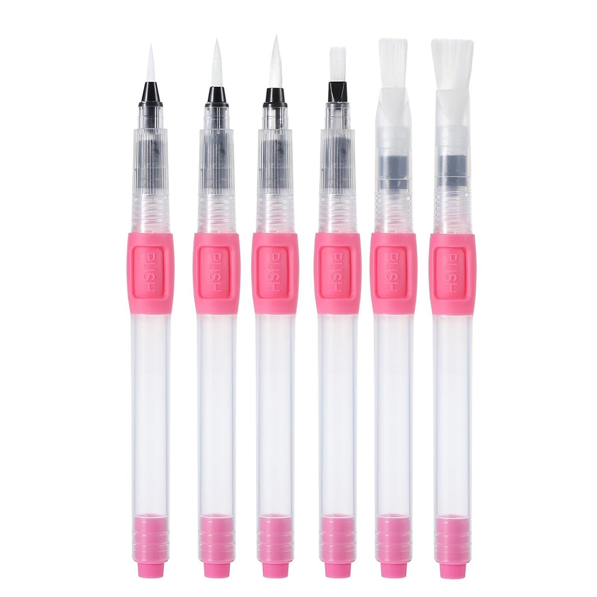 AA98 6Pcs Brushes for Painting - Watercolor Brush Pen ulasan dan harga