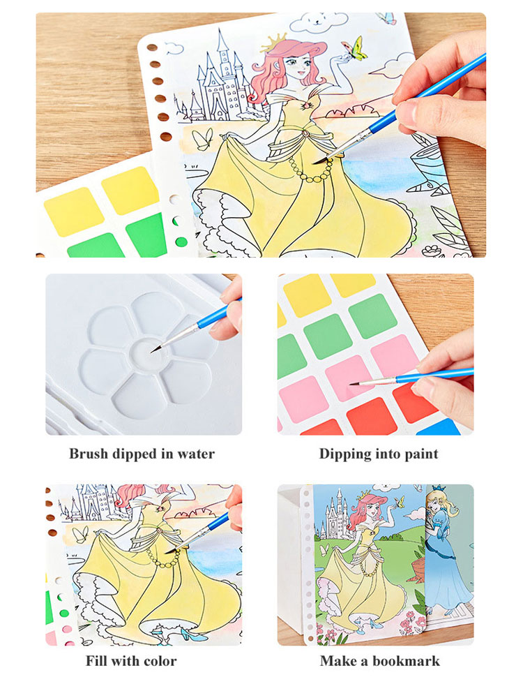 DIY Painting Sticker Craft Toy - Art Craft Girl ulasan dan harga
