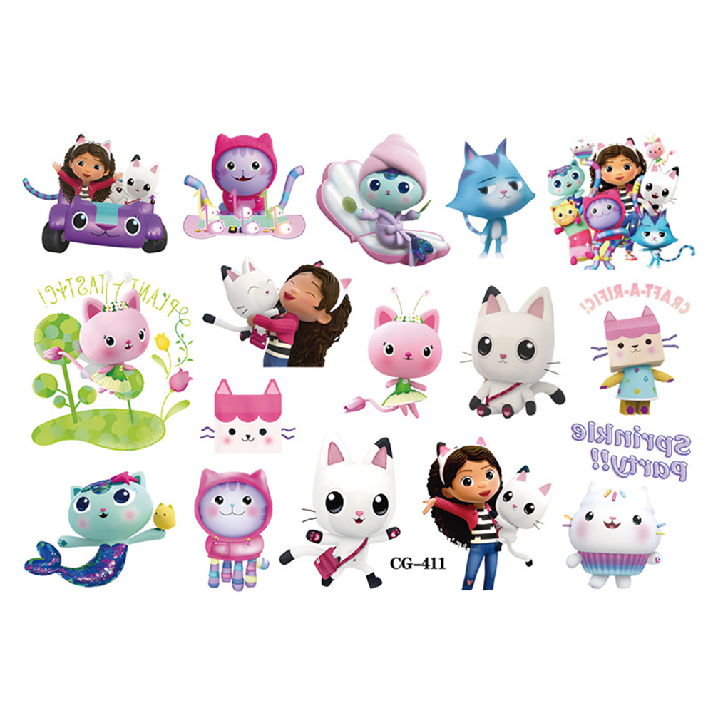 Gabby Dollhouse Child Tattoo S - Art Craft Movement ulasan dan harga