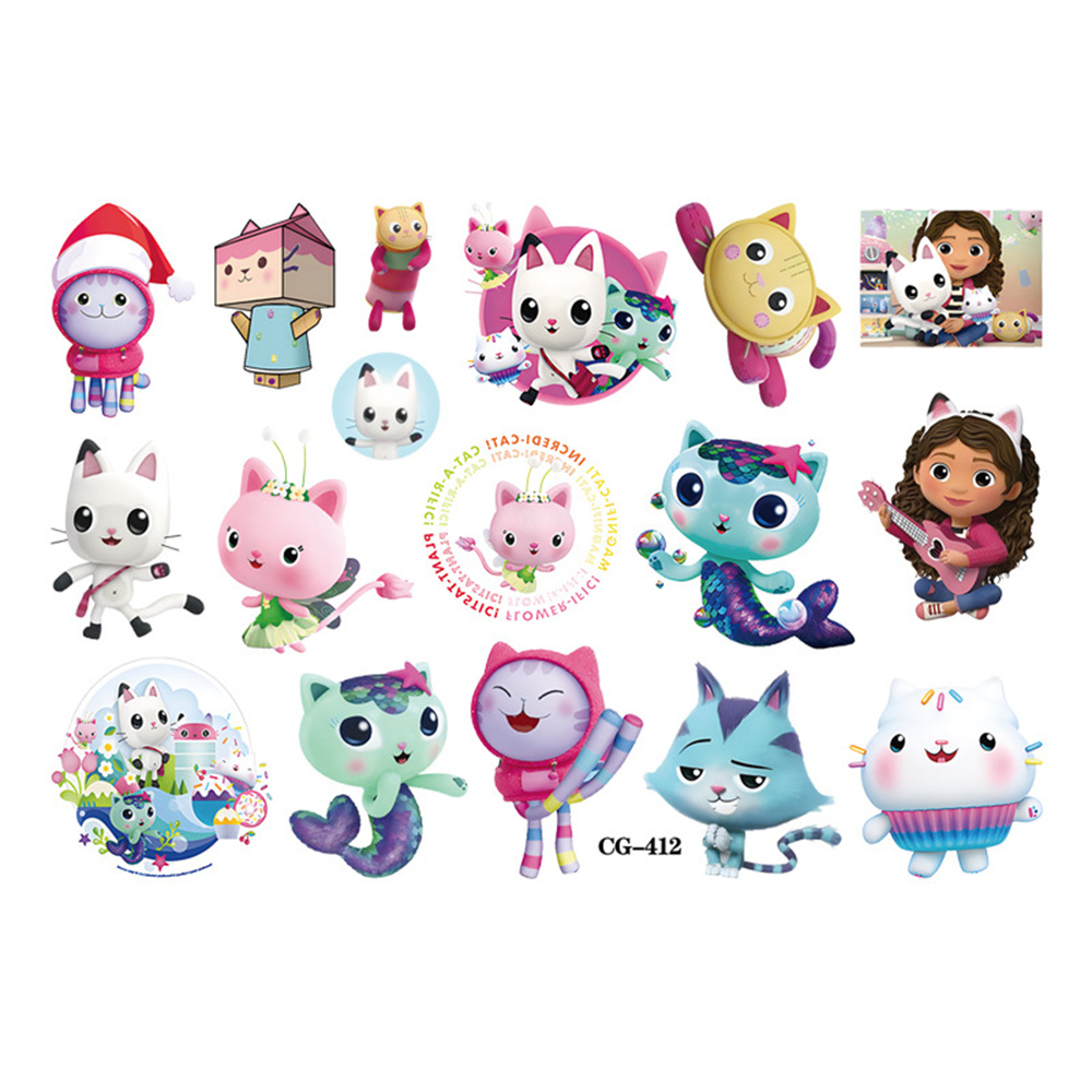 Gabby Dollhouse Child Tattoo S - Art Craft Movement ulasan dan harga