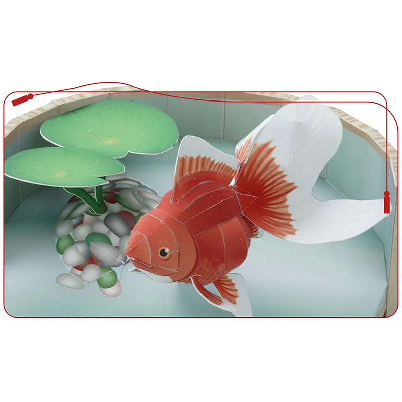 Goldfish Fish Origami Art Mini - Art And Craft Nature ulasan dan harga