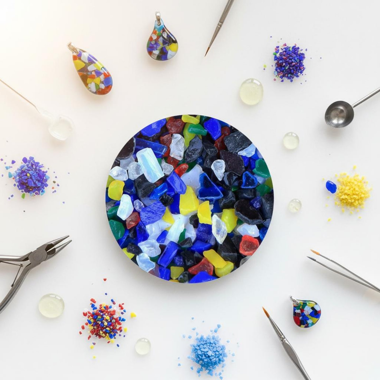 COE90 Fusing Glass Multi-Multi - Art And Craft Studio ulasan dan harga