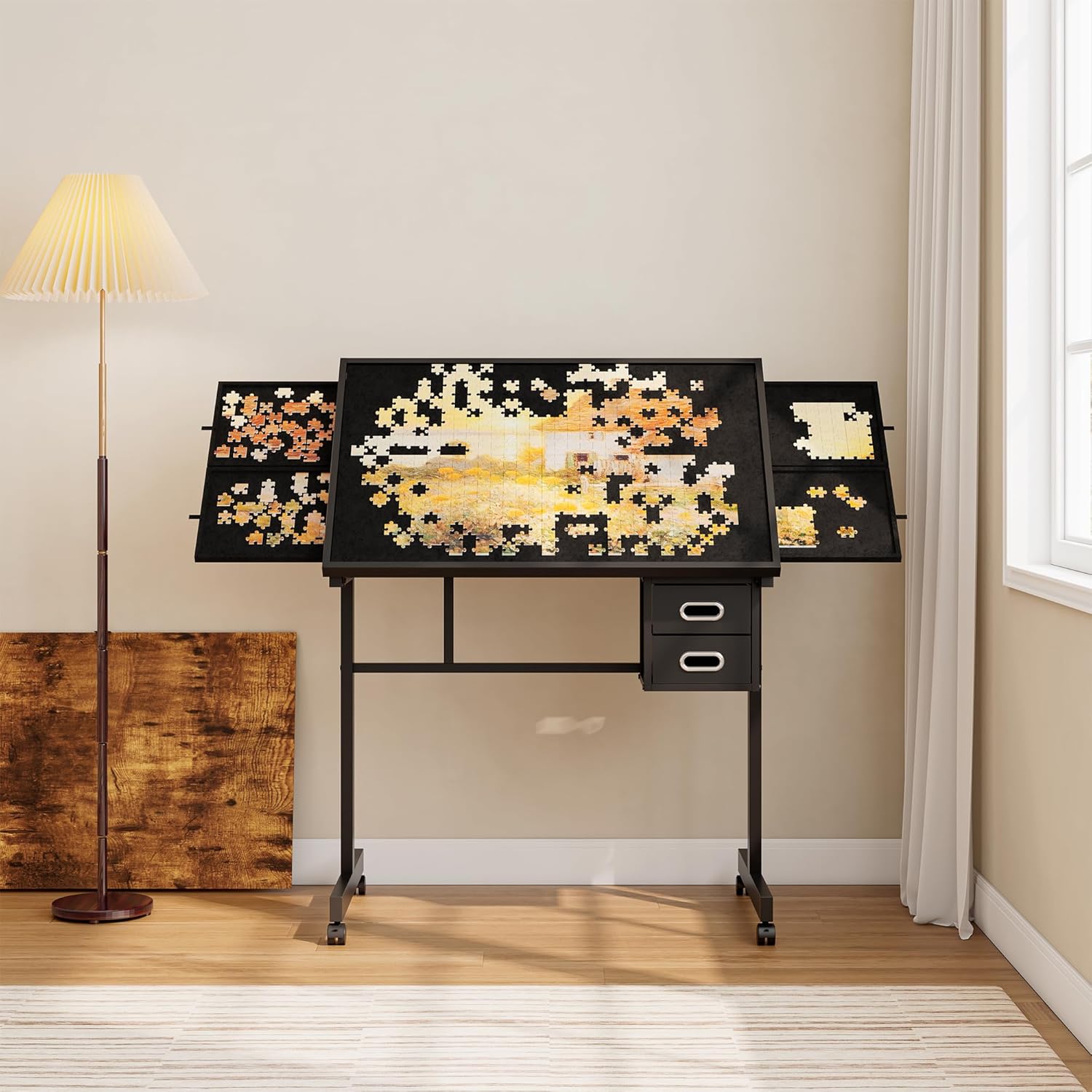 Adjustable Drafting Table with - Art And Craft Studio ulasan dan harga