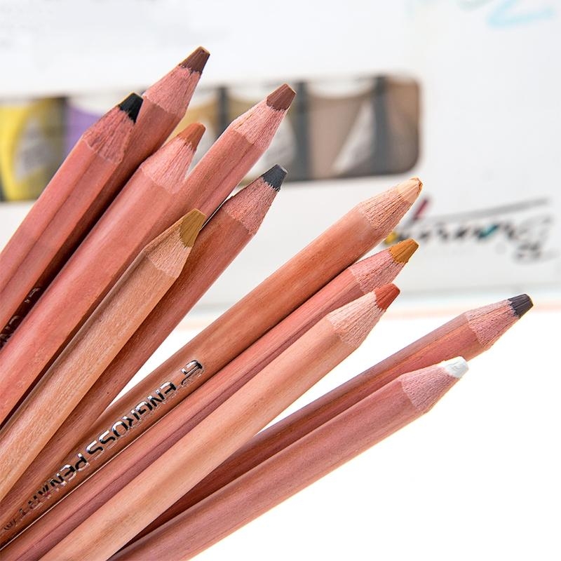 12Pcs Professional Soft Pastel - Colored Pencil Professional ulasan dan harga