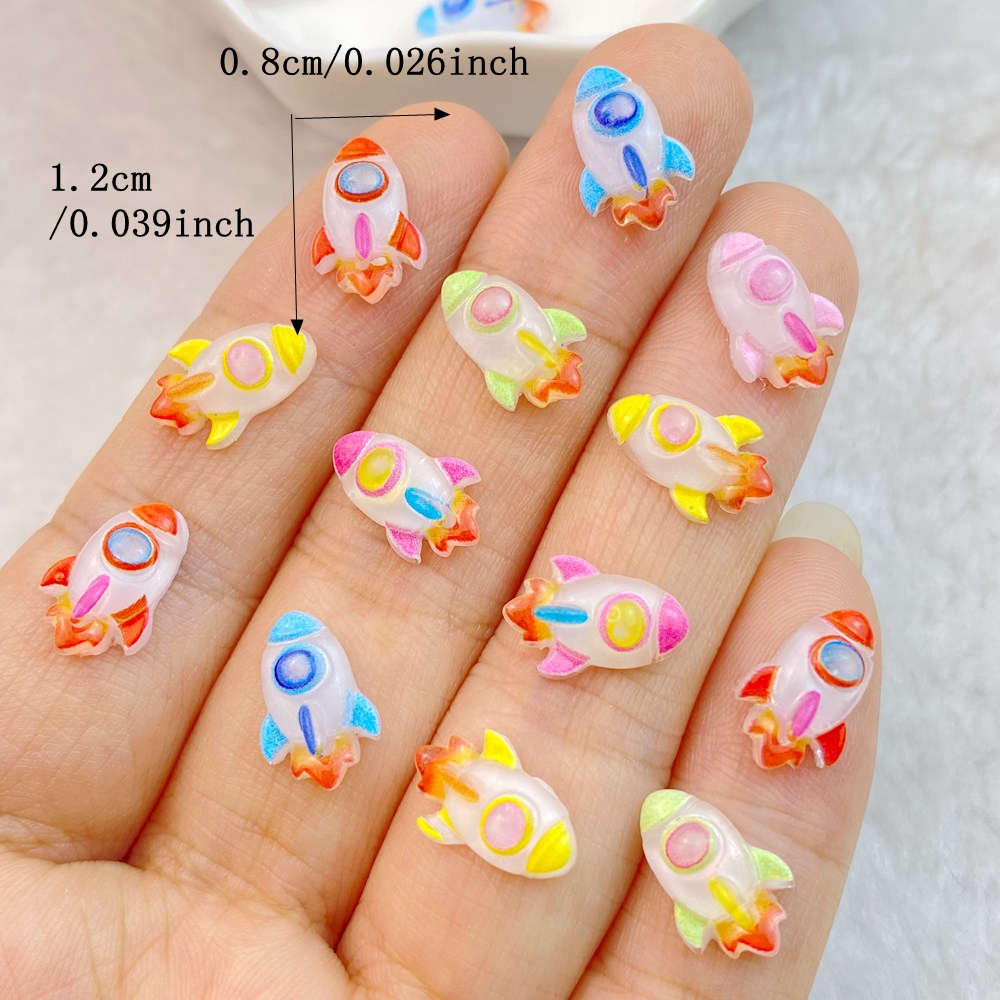 50Pcs New Mixed Nail Art Resin - Art And Craft Rocket ulasan dan harga
