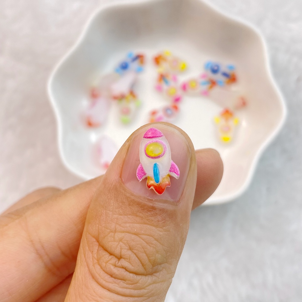 50Pcs New Mixed Nail Art Resin - Art And Craft Rocket ulasan dan harga