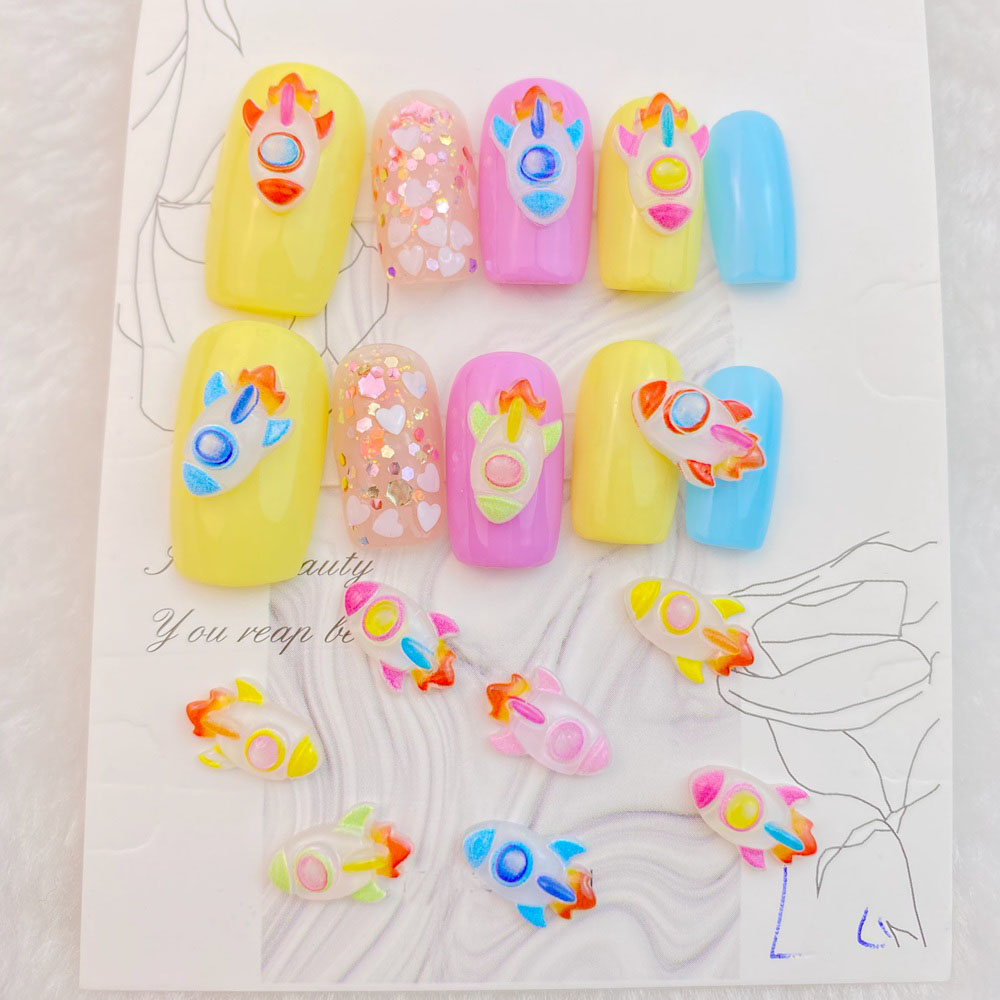 50Pcs New Mixed Nail Art Resin - Art And Craft Rocket ulasan dan harga