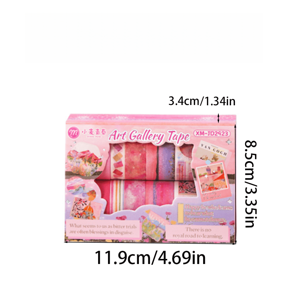 Art Gallery Washi Tape Set, 12 - Art Craft Gallery ulasan dan harga