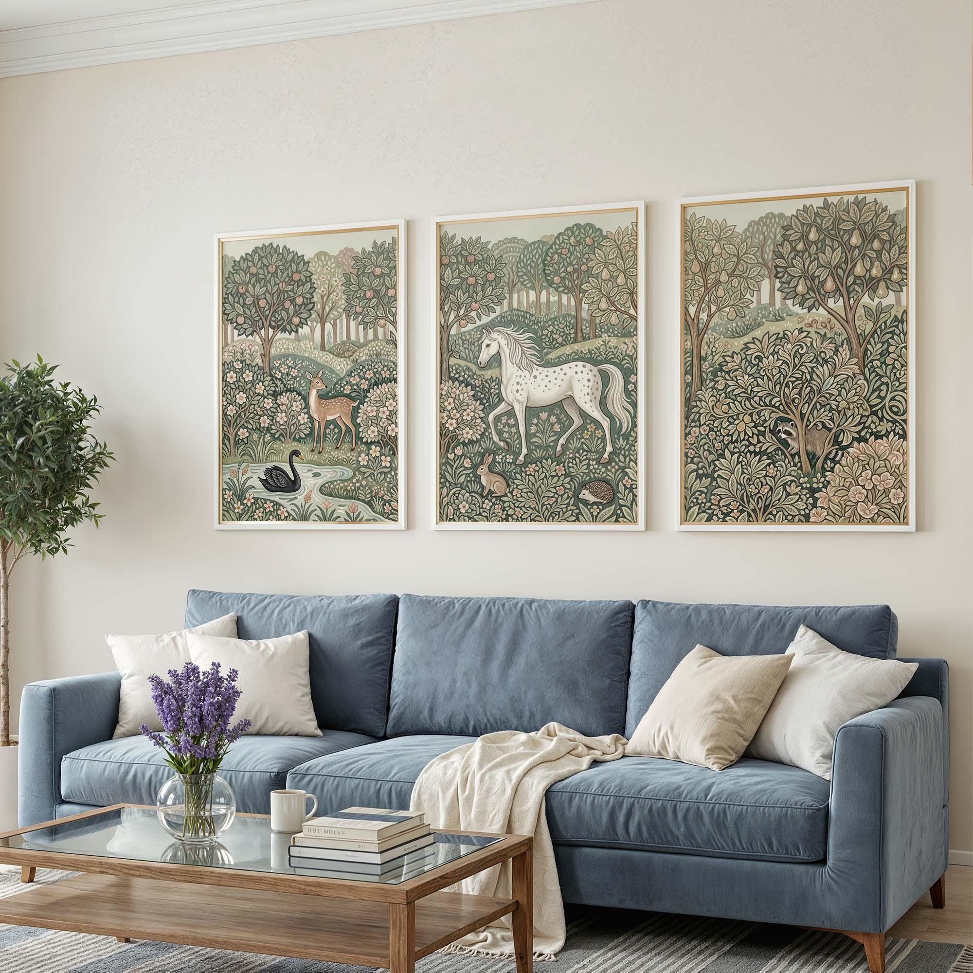 William Morris Woodland Wall A - Art Craft William Morris ulasan dan harga