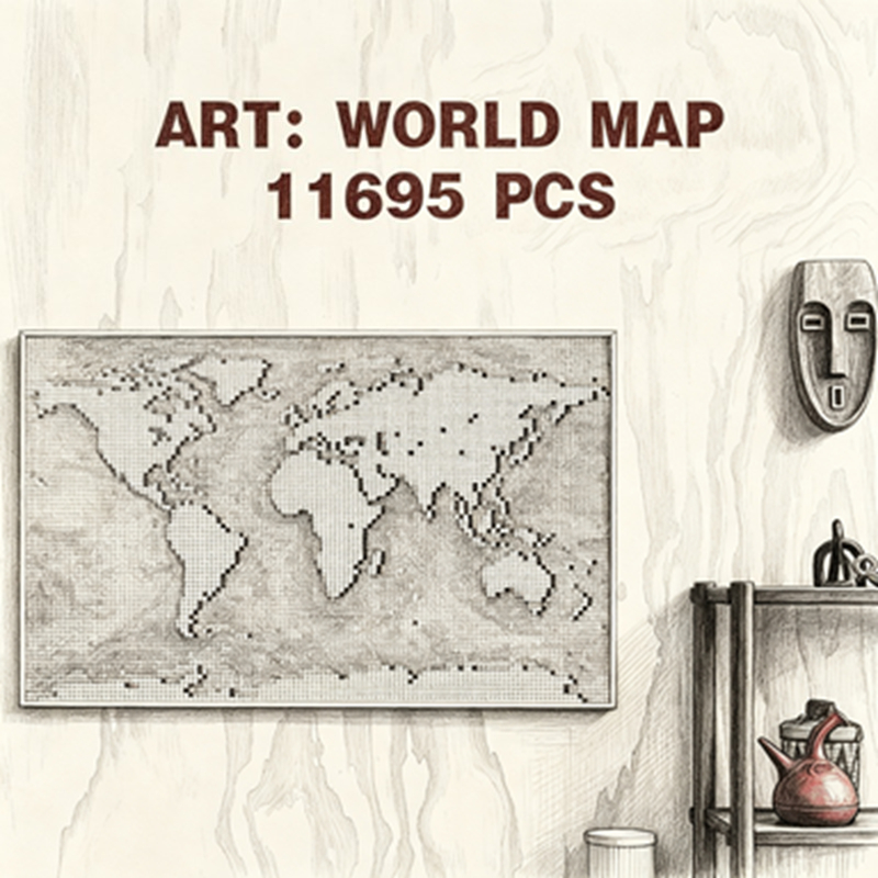 11695 PCS Understanding World  - Art Craft Movement ulasan dan harga
