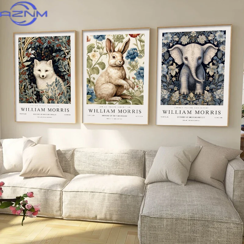 AZNM William Morris Animal Mus - Art Craft William Morris ulasan dan harga