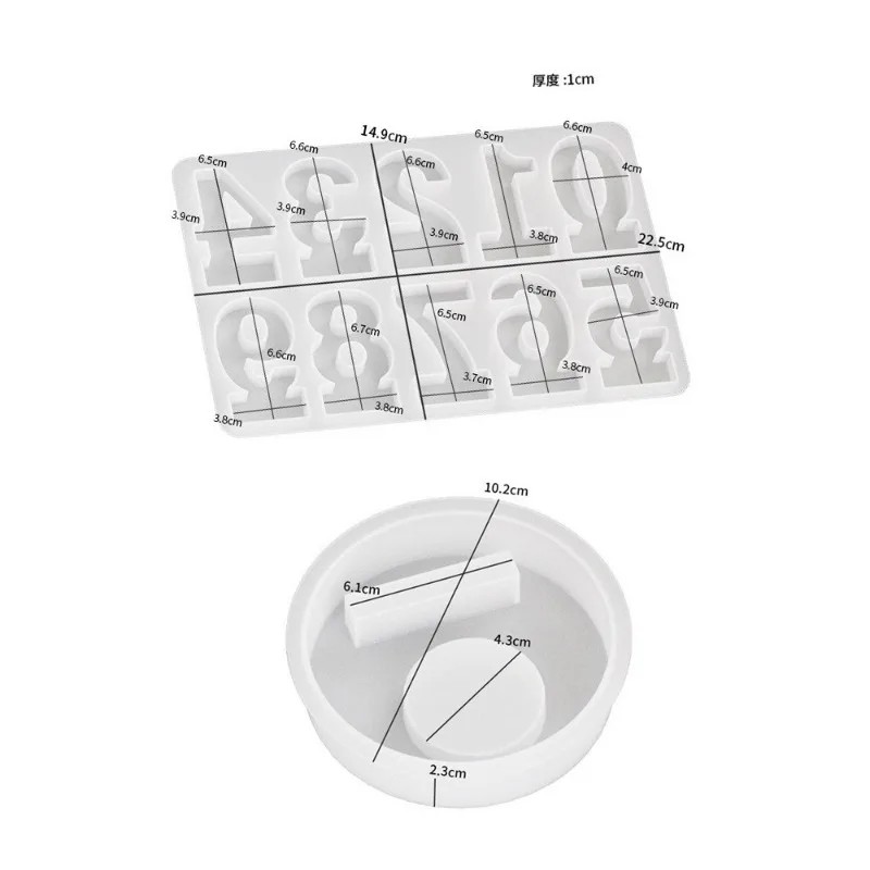 2pc Birthday Cake Silicones Mo - Art Craft Number ulasan dan harga
