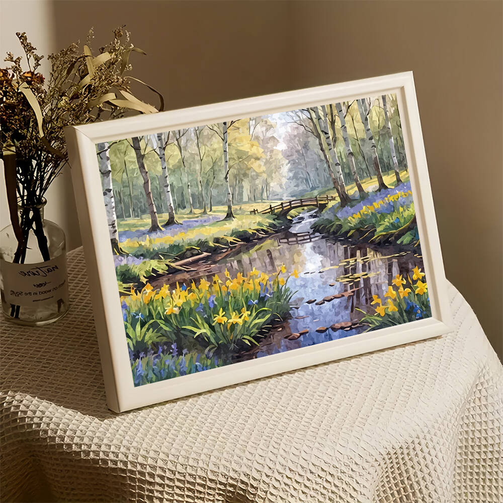 DIY Painting By Numbers Landsc - Art Craft Number ulasan dan harga