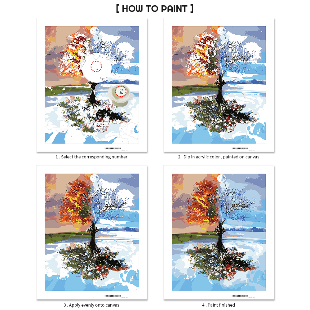 GATYZTORY Painting By Numbers  - Art Craft Number ulasan dan harga