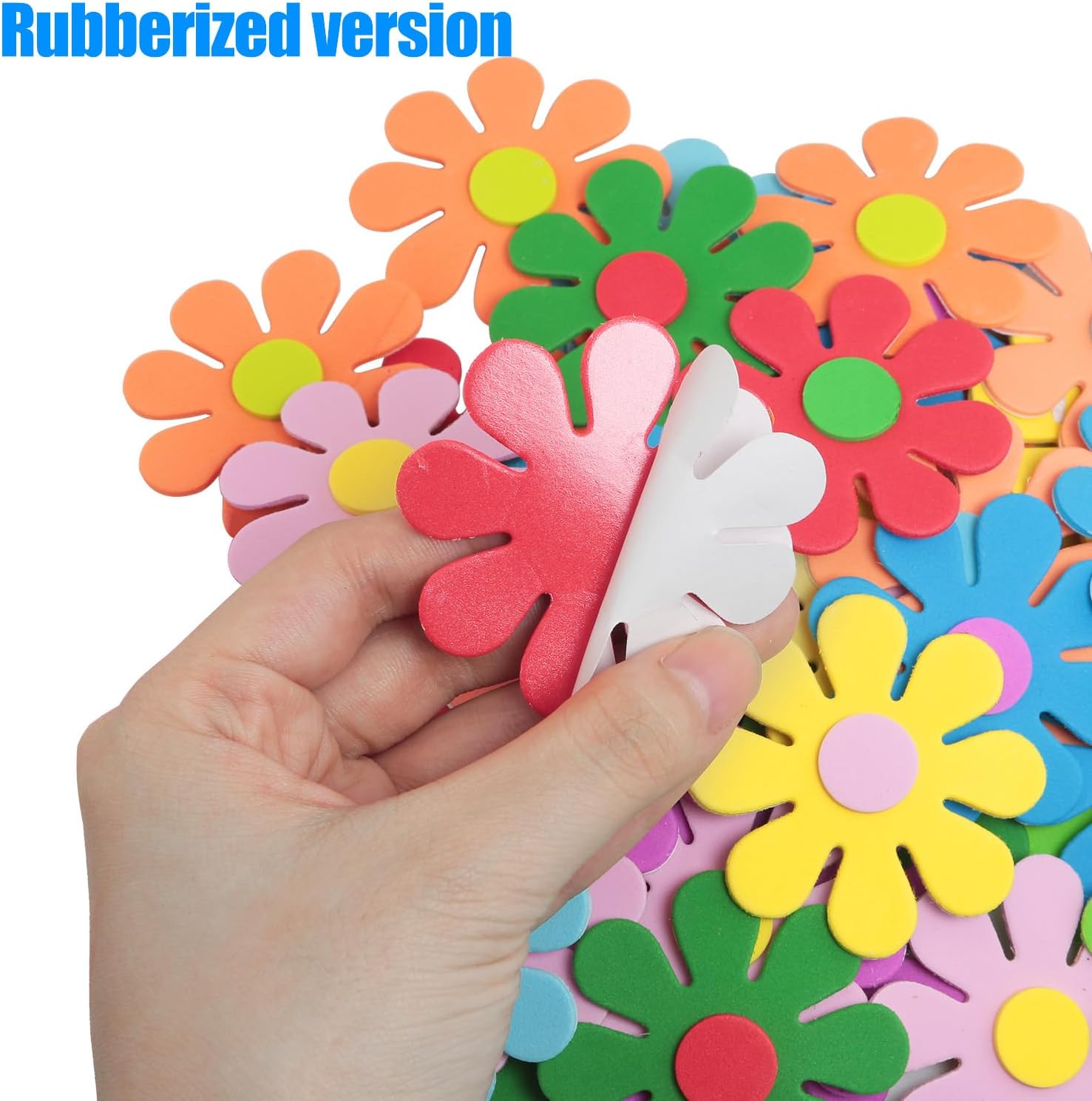 3D flower foam stickers Spring - Art Craft School ulasan dan harga
