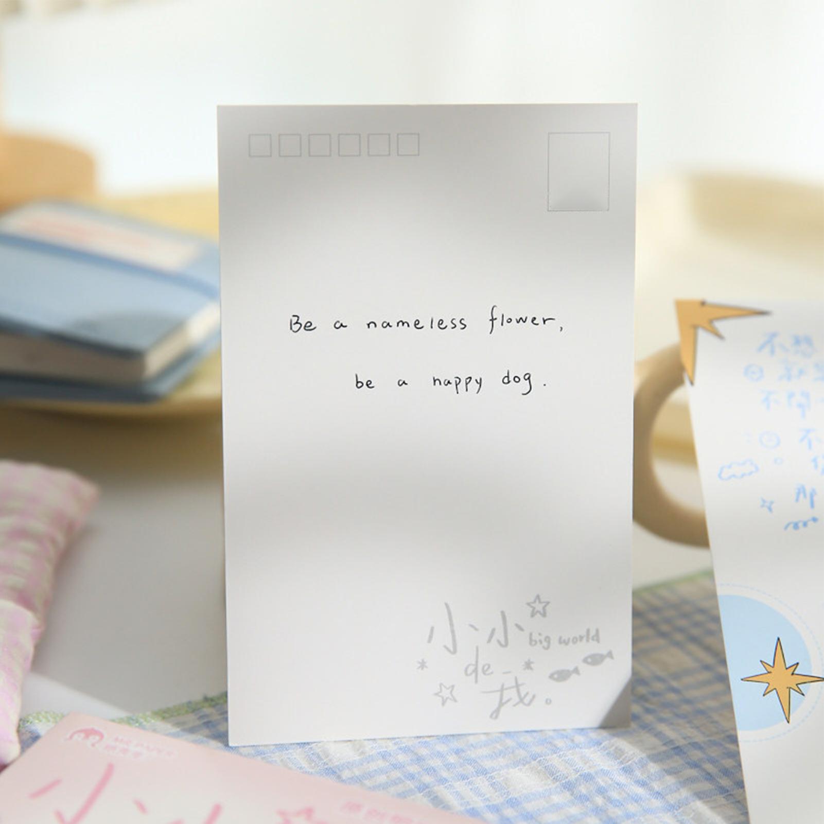 Post Cards Paper Postcards For - Art Craft Girl ulasan dan harga