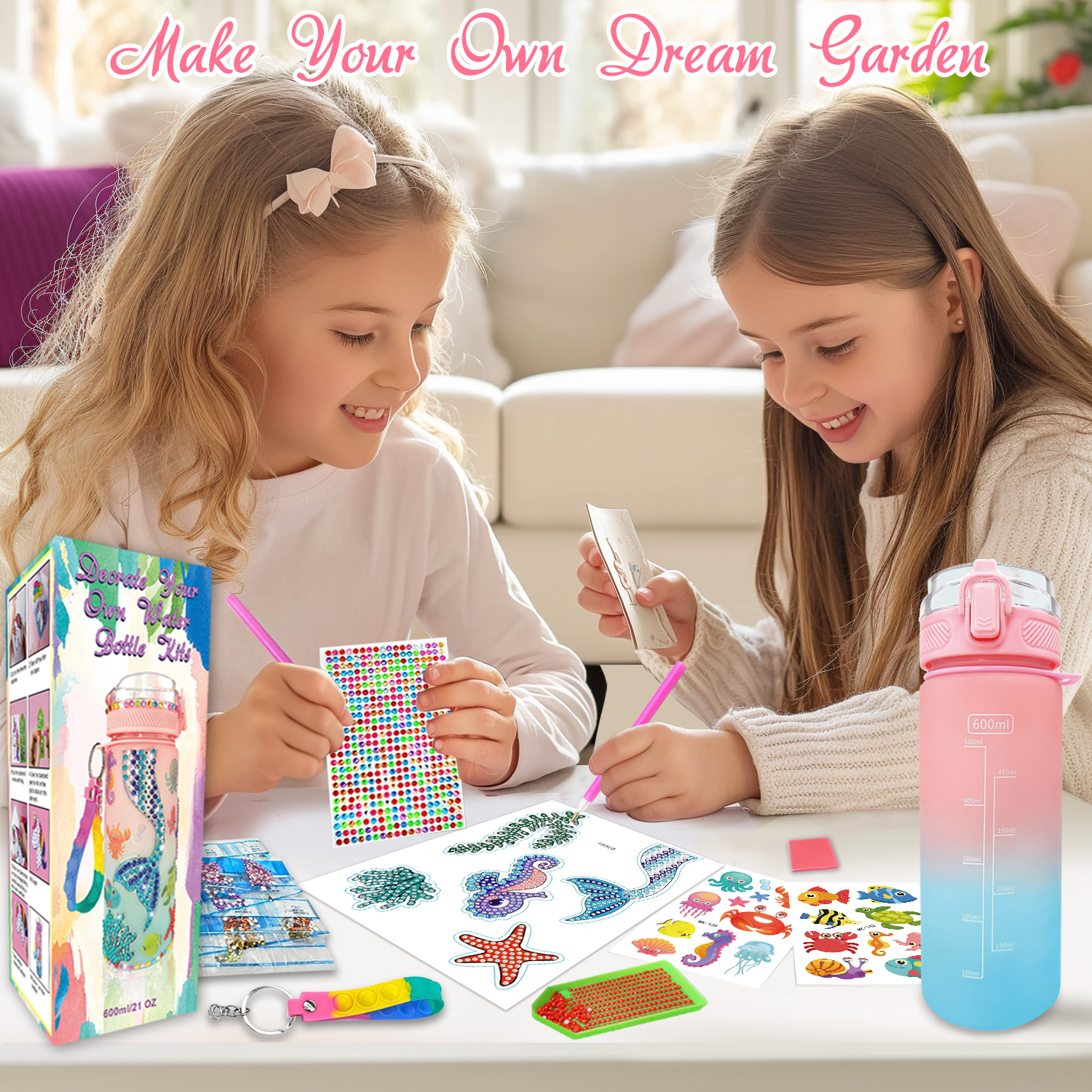 Decorate Your Own Water Bottle - Art And Craft Nature ulasan dan harga