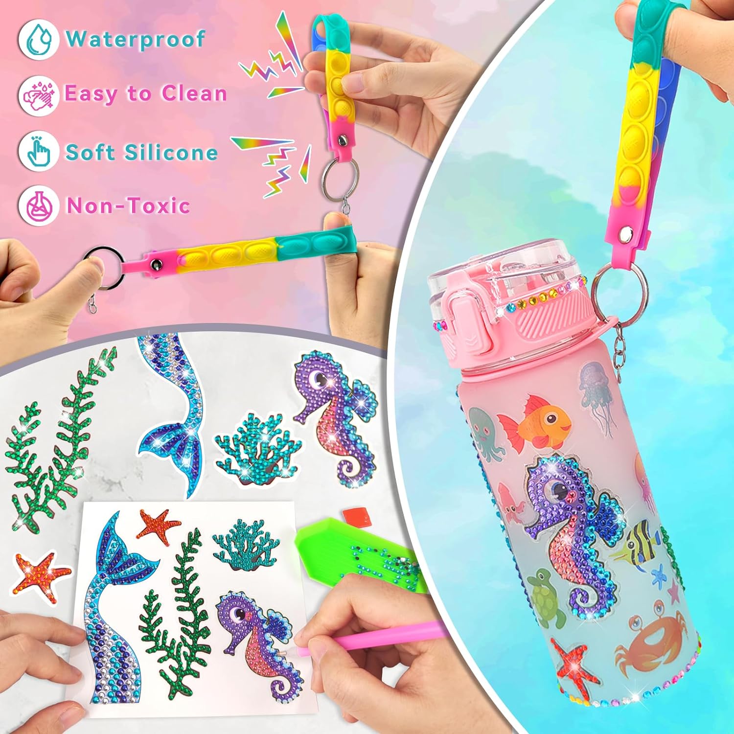 Decorate Your Own Water Bottle - Art And Craft Nature ulasan dan harga