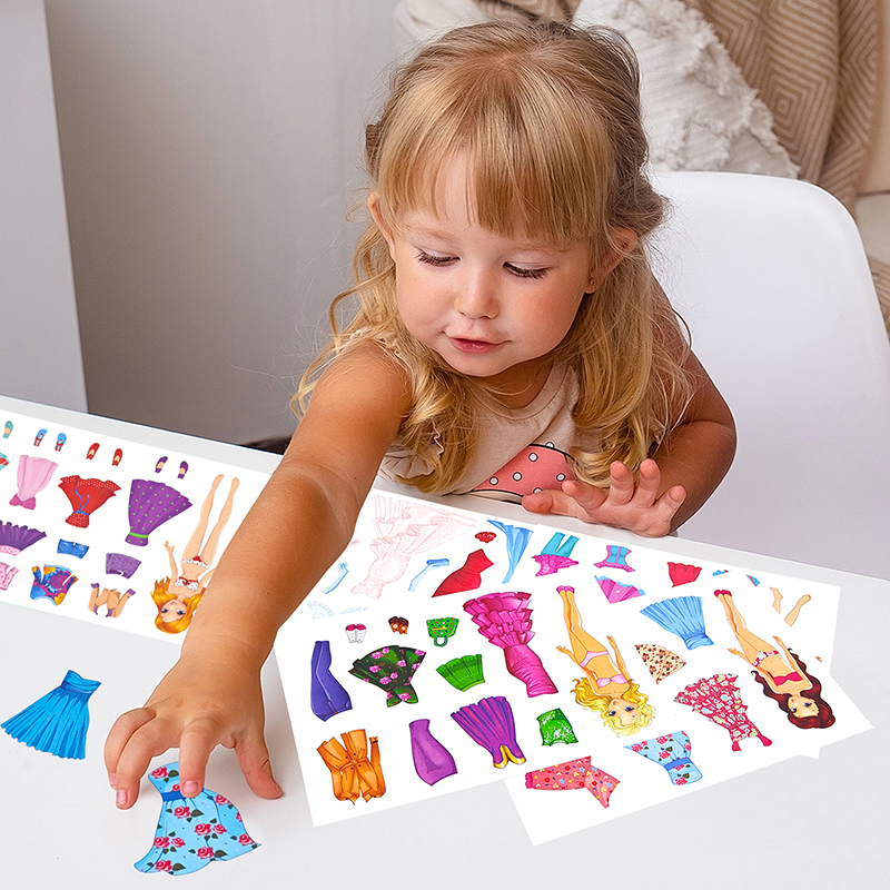 Dress Up Stickers Make Your Ow - Art Craft 3 Year Old ulasan dan harga