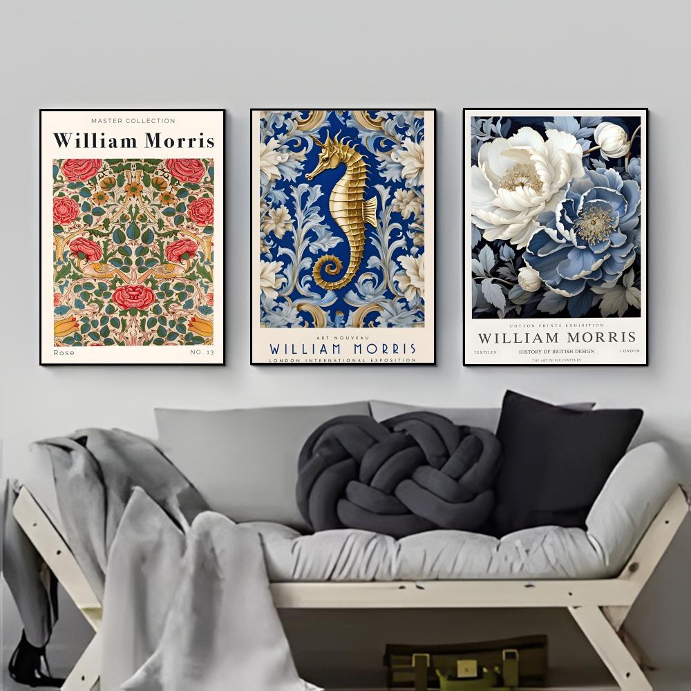 Vintage Arts Crafts W-William  - Art Craft William Morris ulasan dan harga
