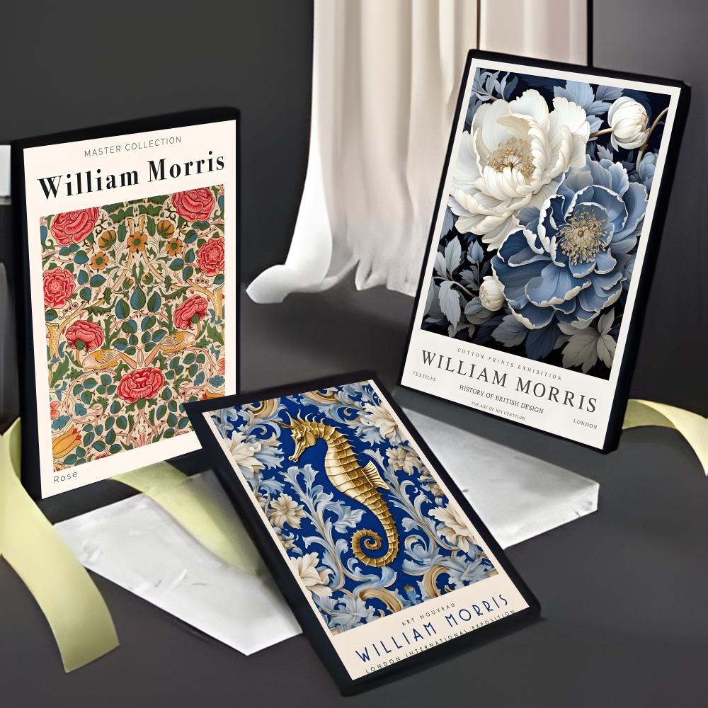 Vintage Arts Crafts W-William  - Art Craft William Morris ulasan dan harga
