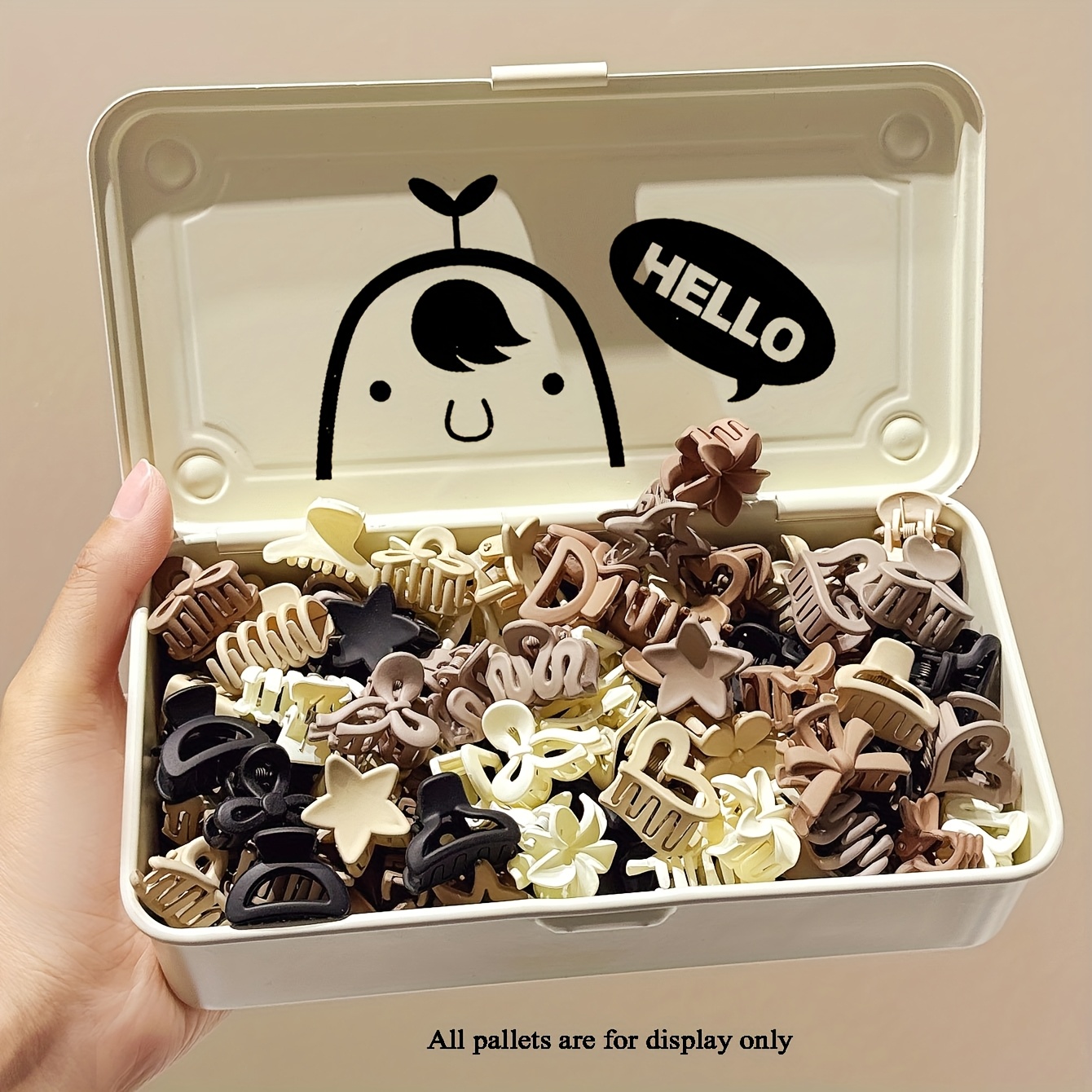 10/20/30pcs Coffee Color Mini  - Art Craft Girl ulasan dan harga