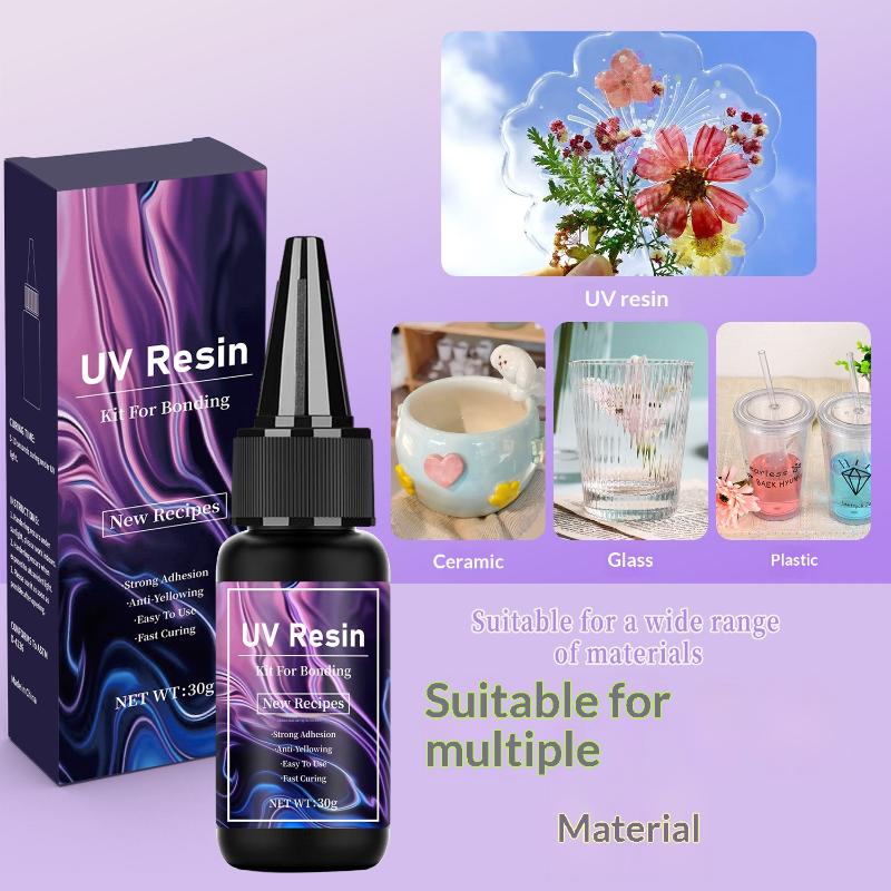 20g/30g/50g UV Epoxy Resin Glu - Art Craft Glue ulasan dan harga