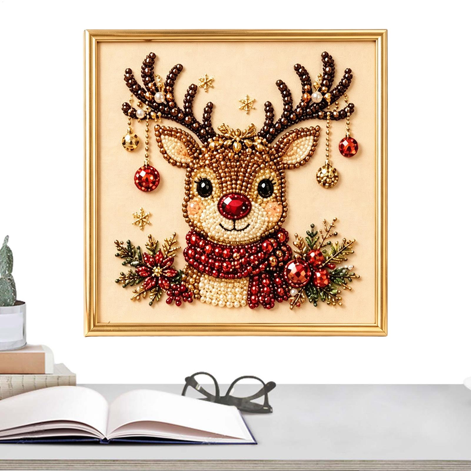 Pearl Painting Kit Christmas H - Art And Craft Studio ulasan dan harga