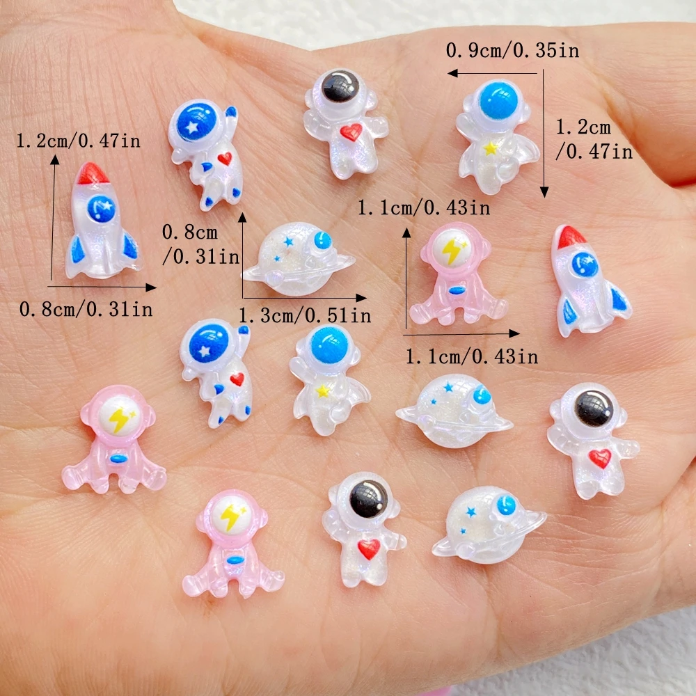 250pcs Mixed Resin Mini Cartoo - Art And Craft Rocket ulasan dan harga