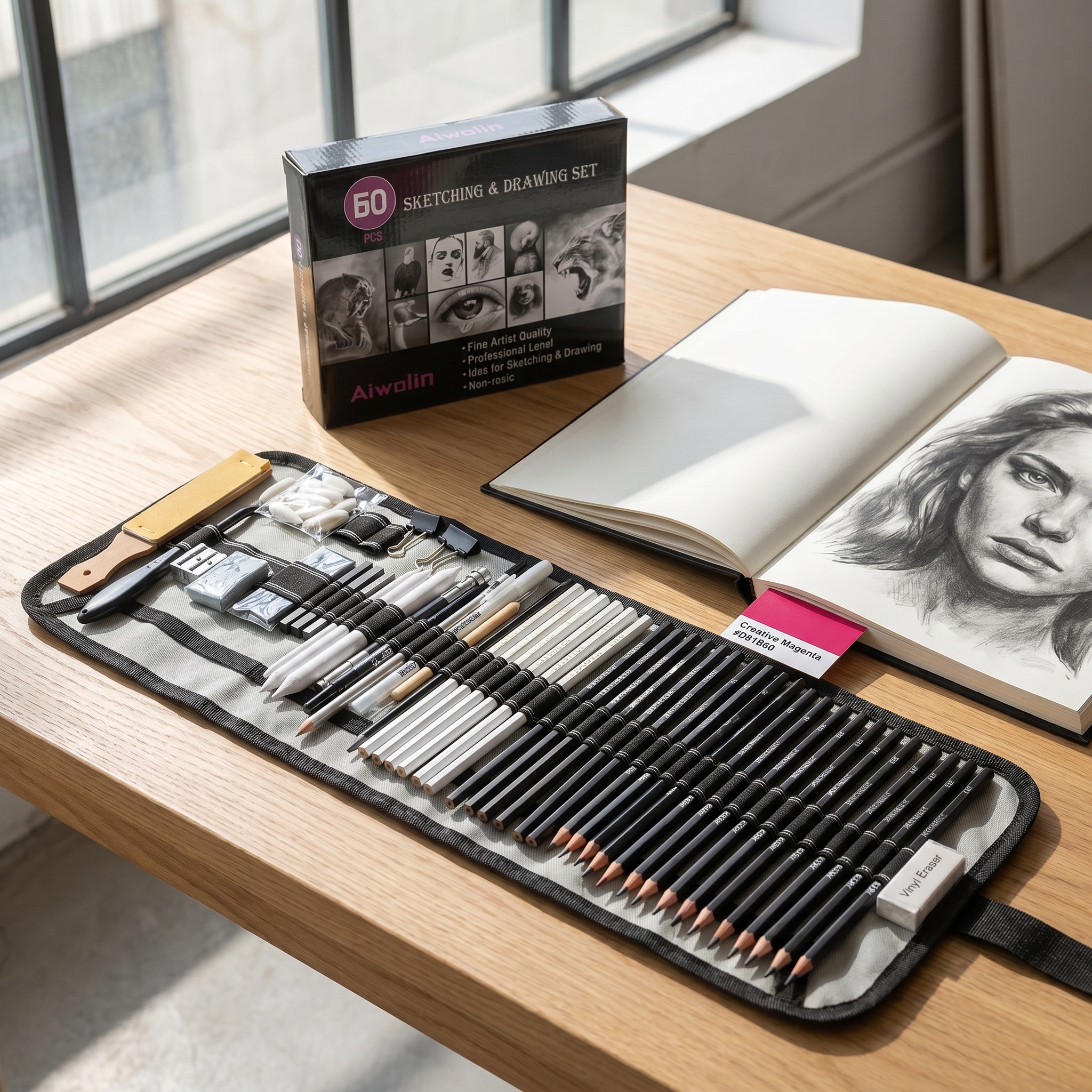 14/29/38/46/60/69pcs Drawing S - Colored Pencil Professional ulasan dan harga