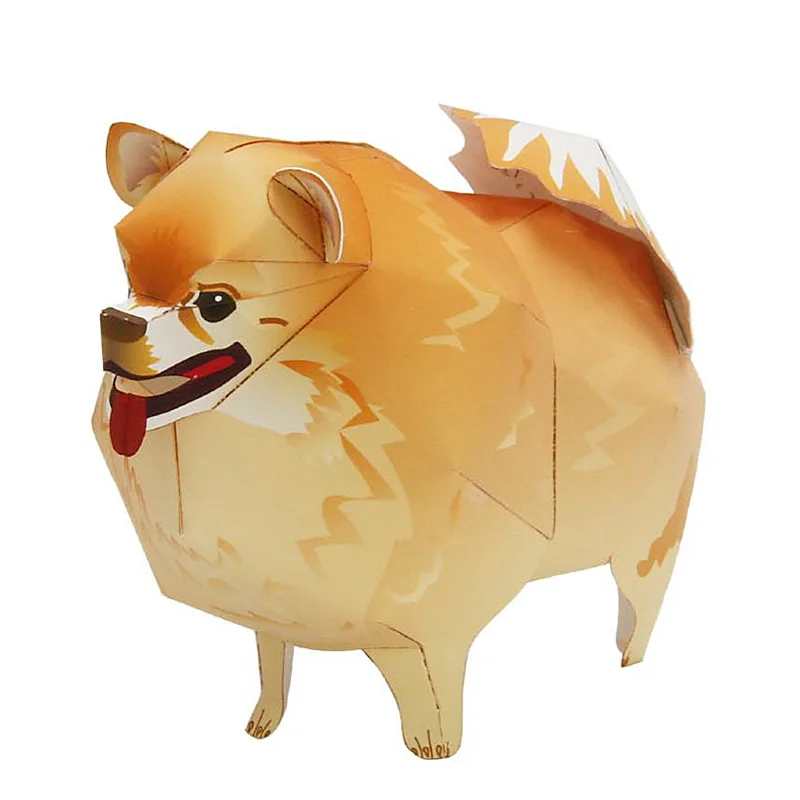 Pomeranian Dog Folding Origami - Art And Craft Nature ulasan dan harga