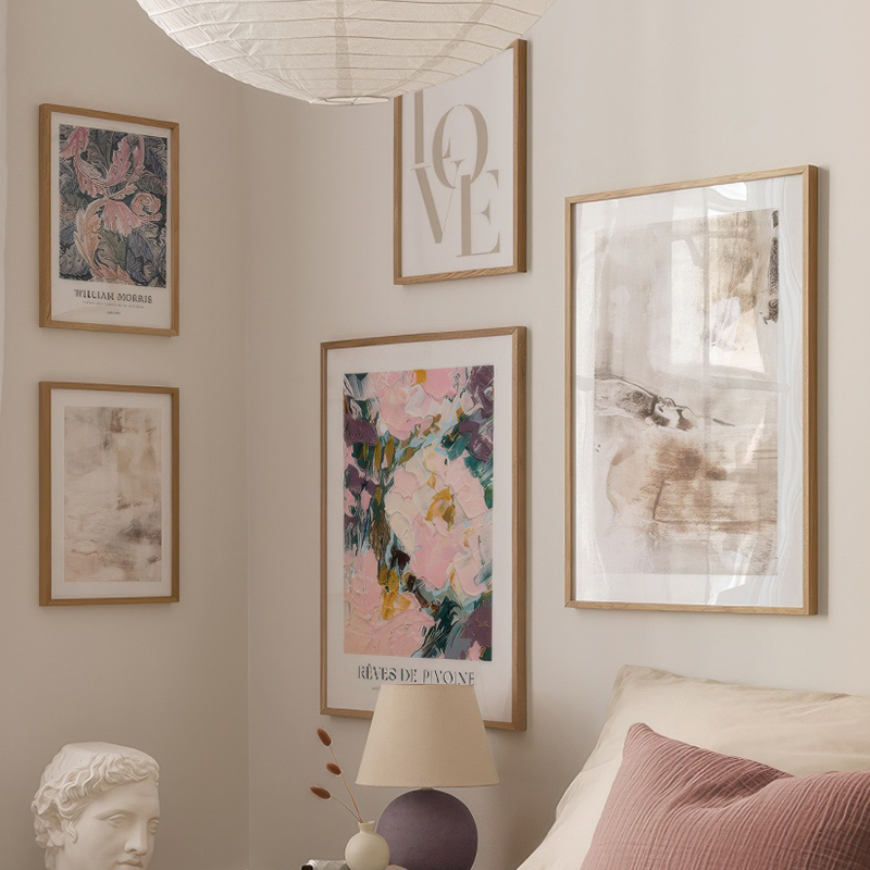 Peony Love Beige Painting Flow - Art Craft William Morris ulasan dan harga