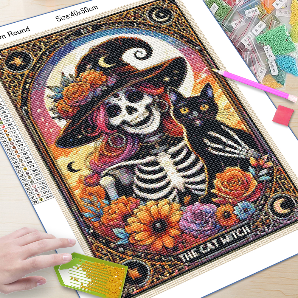 Witch Tarot Diamond Painting D - Art Craft For Adults ulasan dan harga
