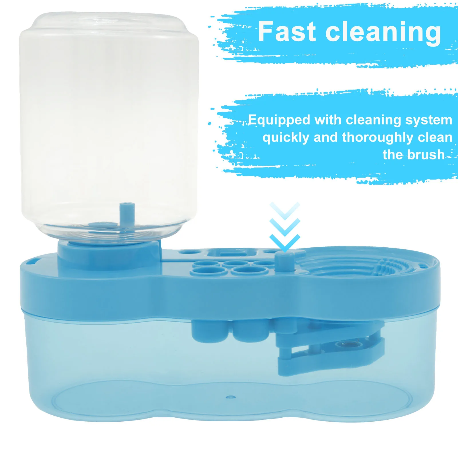 Paint Brush Washer with Drain  - Watercolor Brush Pen ulasan dan harga