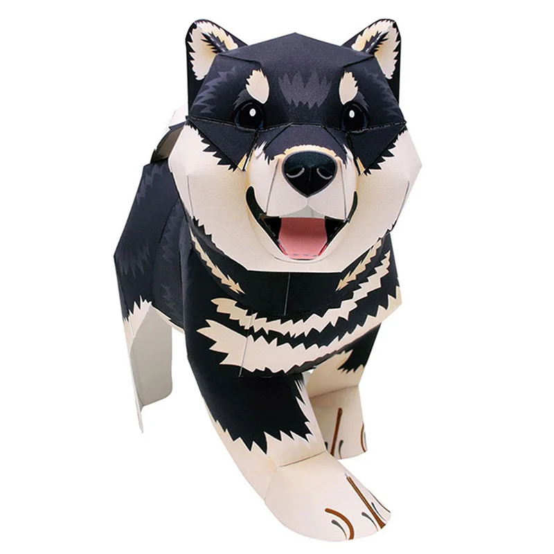 Black Shiba Inu Dog Handmade O - Art And Craft Nature ulasan dan harga