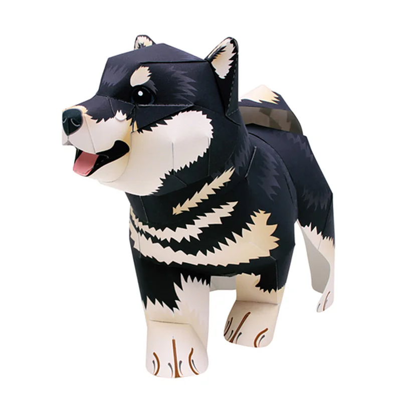 Black Shiba Inu Dog Handmade O - Art And Craft Nature ulasan dan harga