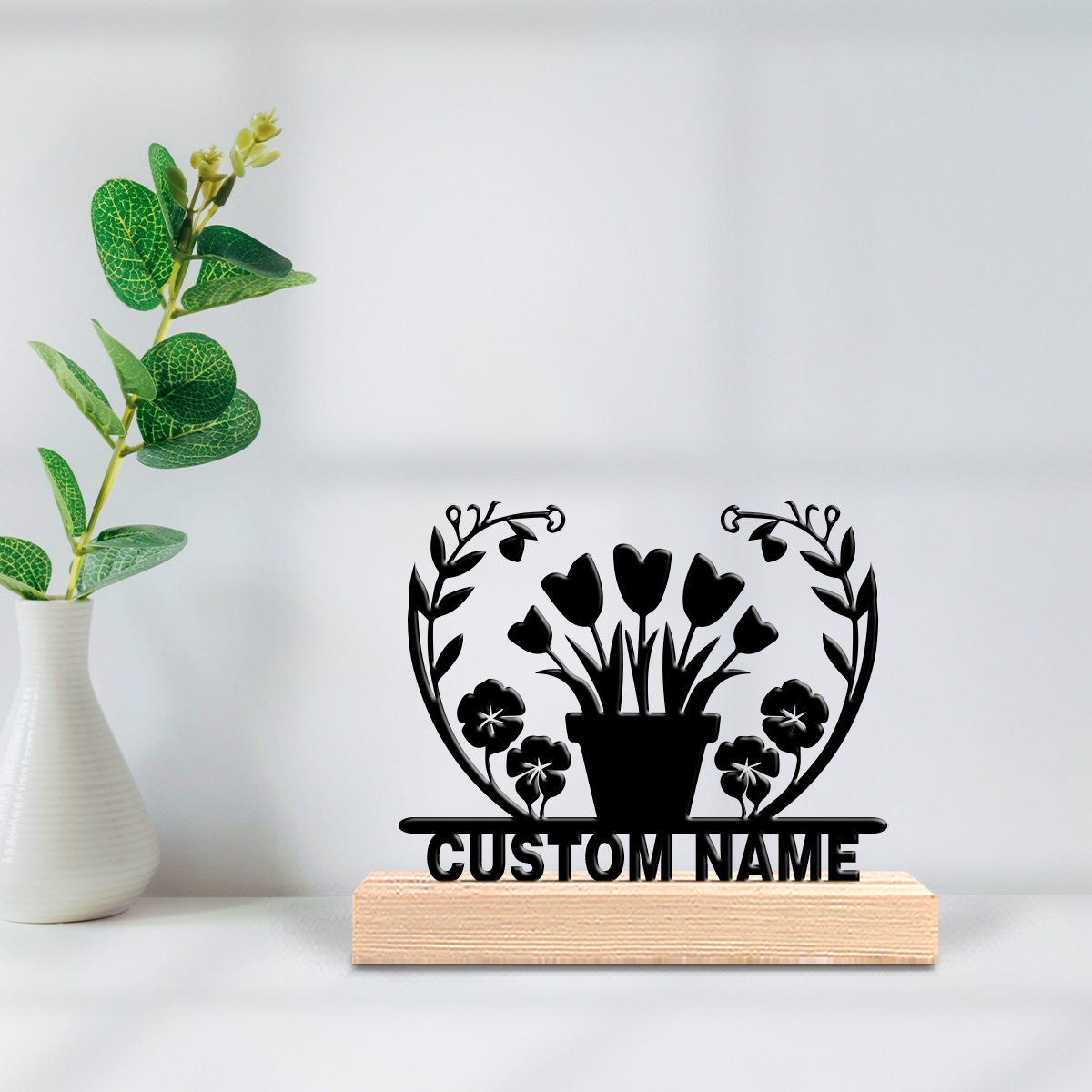 1pc flower grass Custom Text I - Art Crafting ulasan dan harga