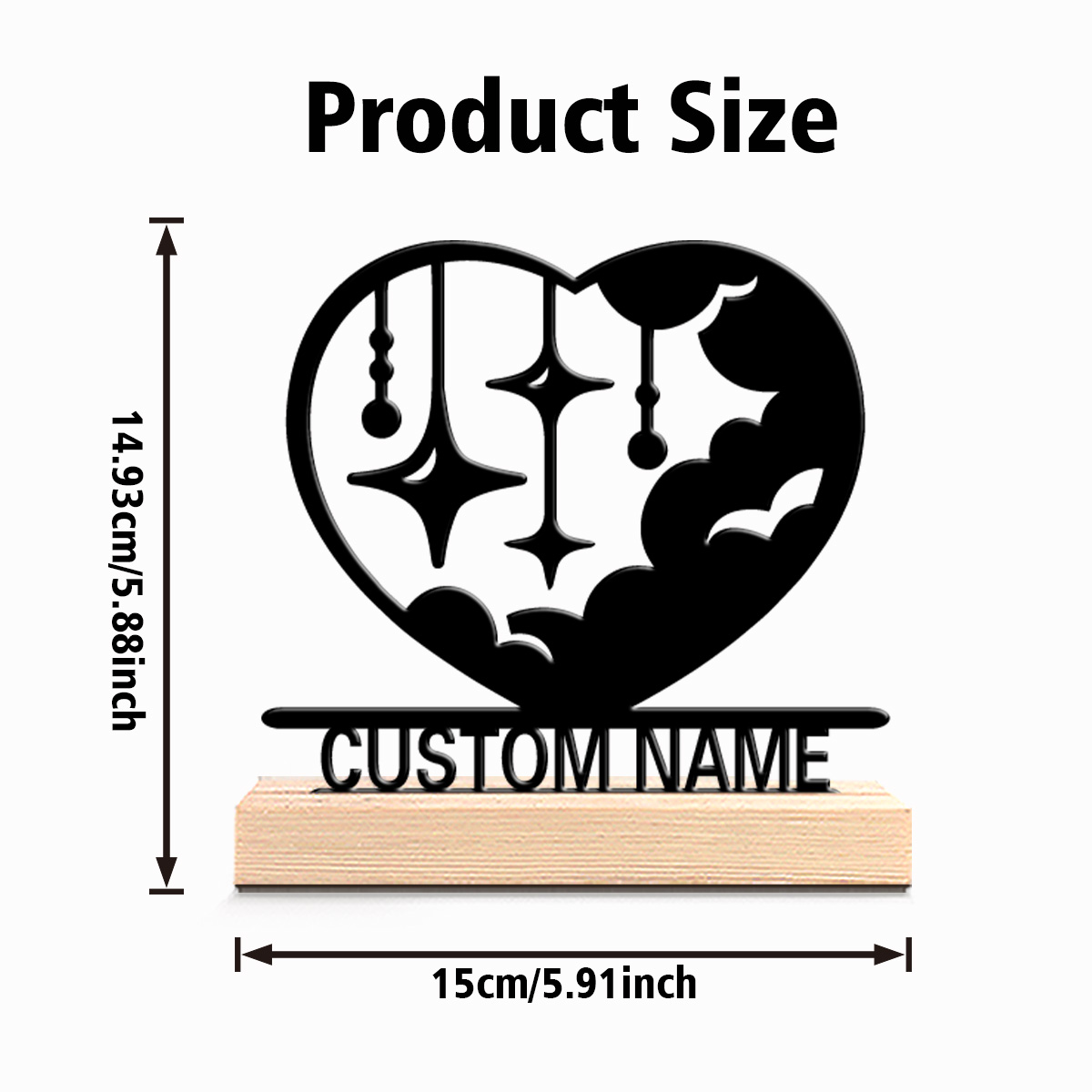 1pc Fashion love cloud Customi - Art Craft Girl ulasan dan harga