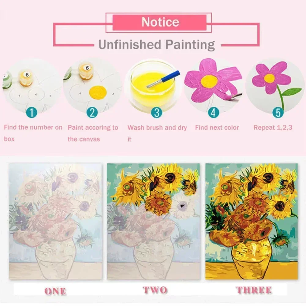 Painting By Number Kits Dog An - Art Craft Number ulasan dan harga