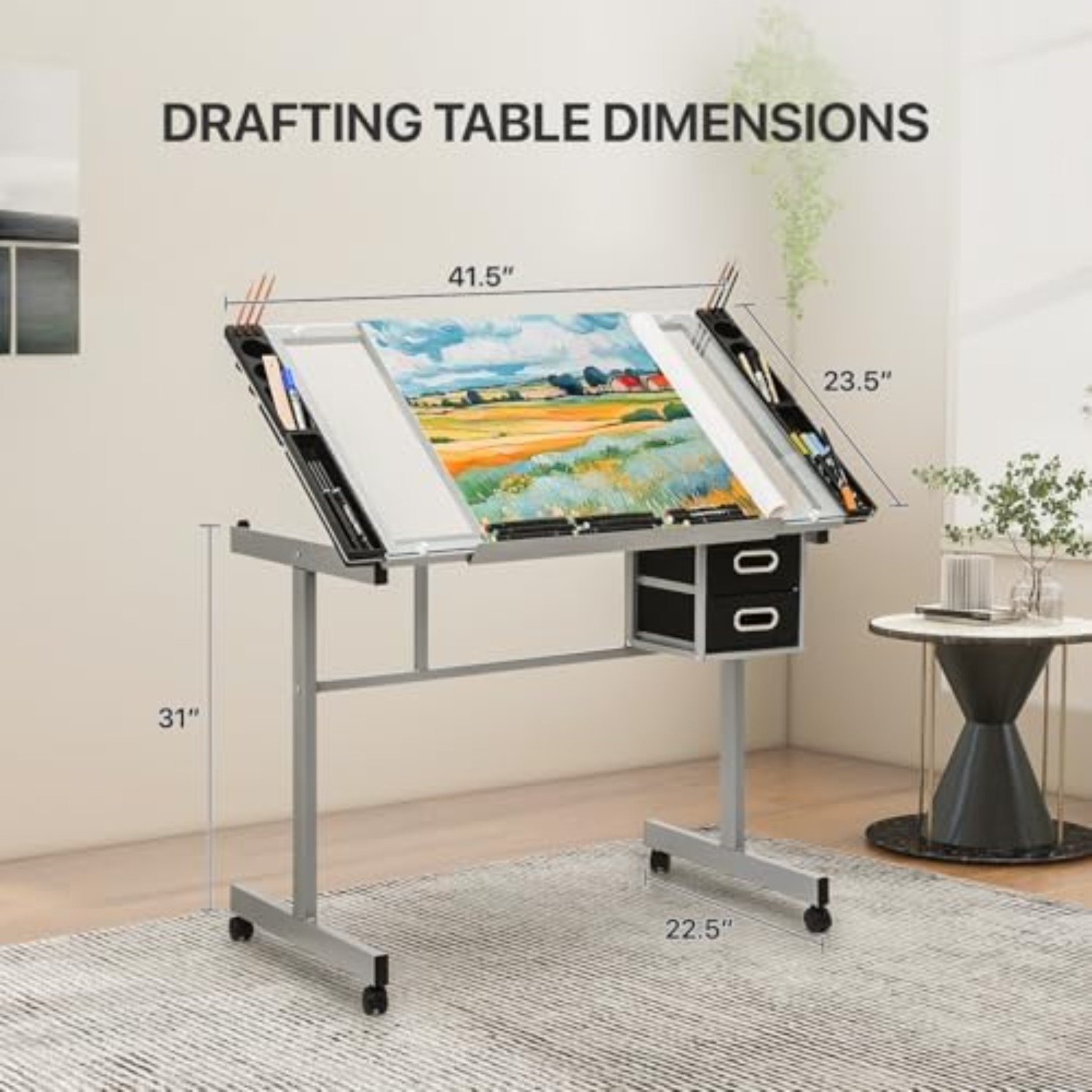 Professhional Drafting Table f - Art Crafting ulasan dan harga