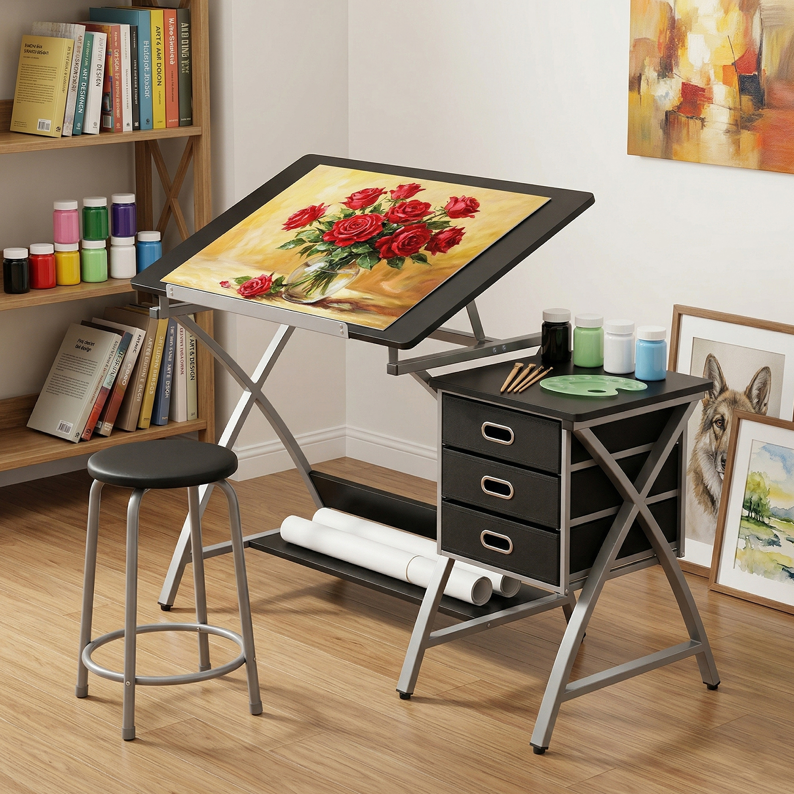 Drafting Table for Adults/Arti - Art And Craft Studio ulasan dan harga
