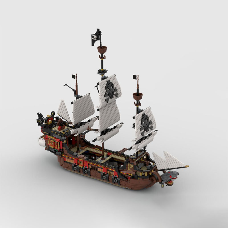 2405pcs MOC Pirates Battleship - Art Craft Christmas Ideas ulasan dan harga