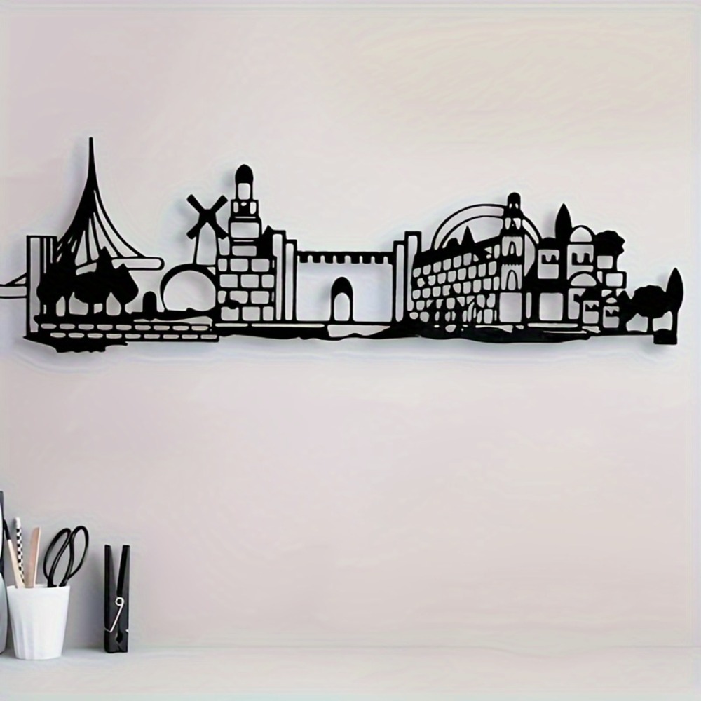 CIFBUY Metal Wall Art Jerusale - Art & Craft Village Pondicherry ulasan dan harga