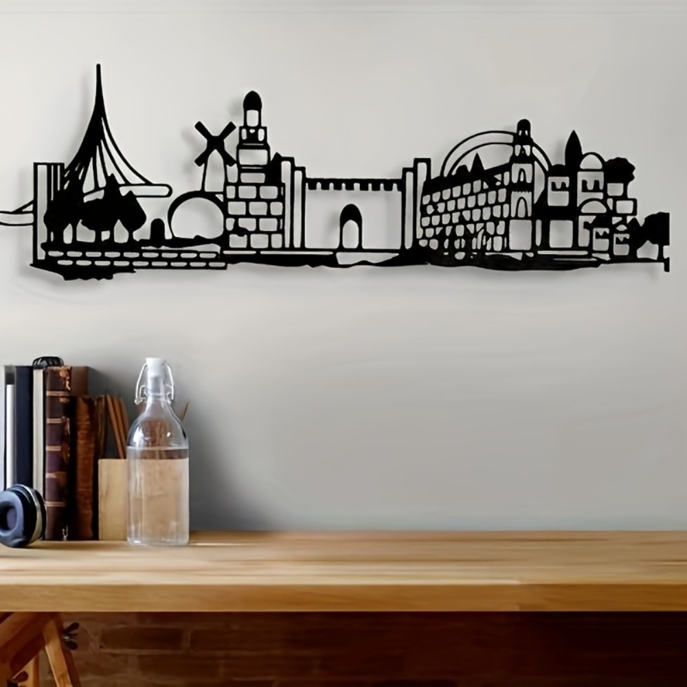 CIFBUY Metal Wall Art Jerusale - Art & Craft Village Pondicherry ulasan dan harga
