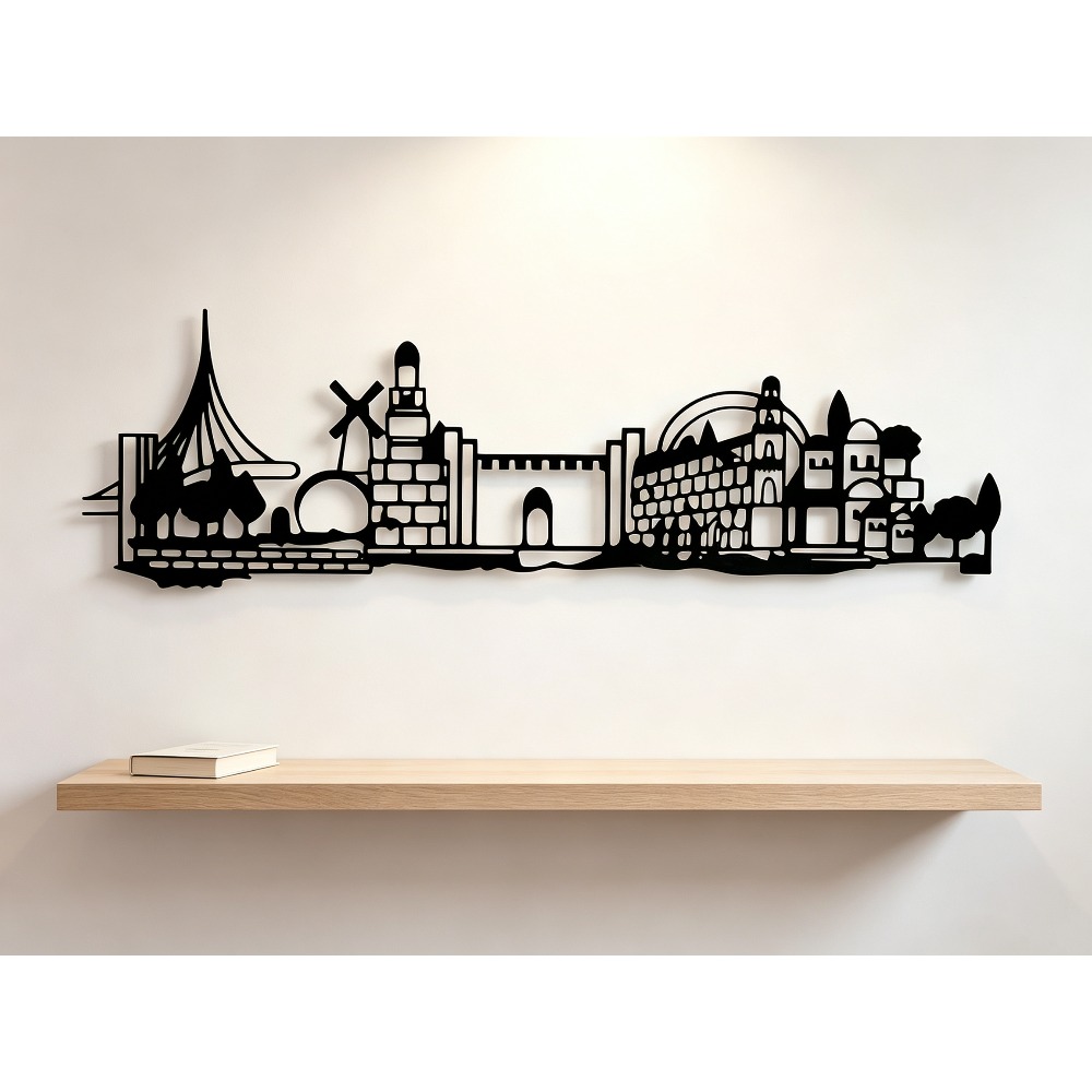 CIFBUY Metal Wall Art Jerusale - Art & Craft Village Pondicherry ulasan dan harga
