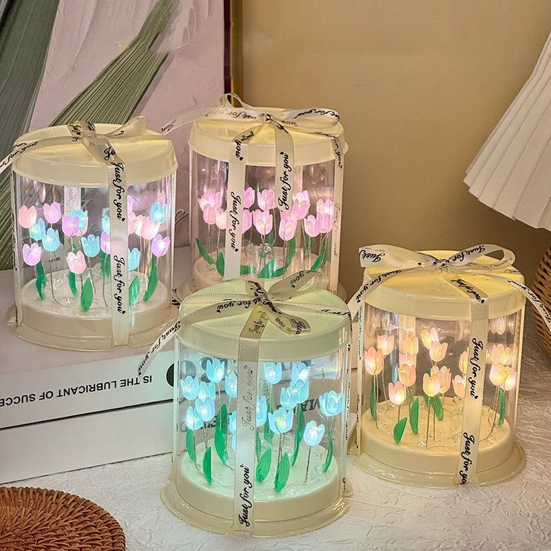 DIY Tulip Lamp Simulation Flow - Art Craft Market ulasan dan harga